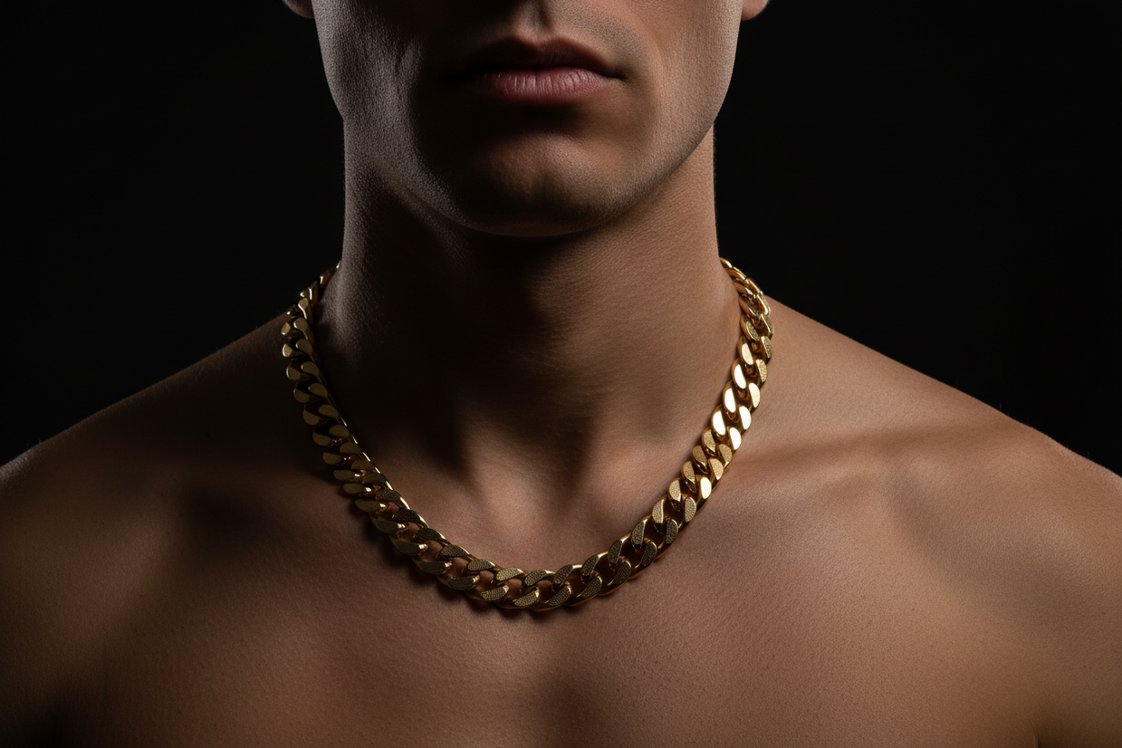 Gold Chain Thickness Guide for Men (MM Size Explained) DayChainz