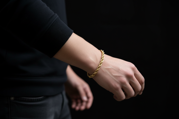 Why Every Man Needs a Signature Gold Rope Bracelet in 2025
